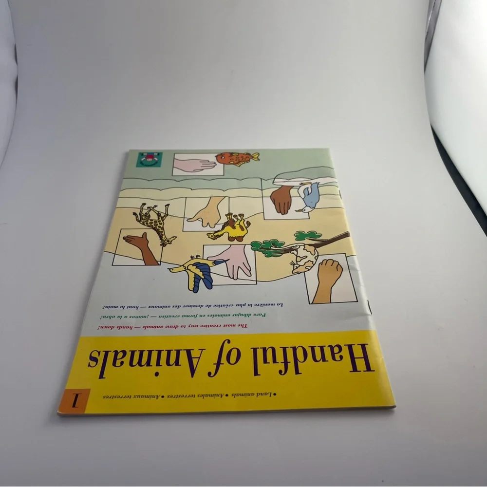 Handful of Animals Draw Animals book by Discovery Toys
